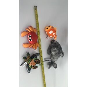 TY Beanie Boos SeaWorld Shamu Orca Plush Lot of 4